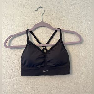 Black Nike Sports Bra, Size: M